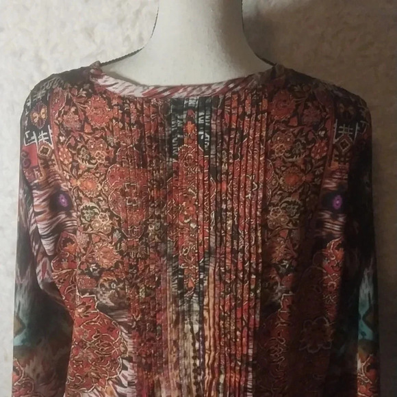 Boho Ranna Gill Embroidered Tunic Blouse - Picture 7 of 10